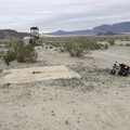 I see just one extant structure at Sands: a shed next to what looks like part of an old water tower