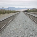 I'm not seeing new points of interest along the service road, so I cross the tracks and ride back up to Sands