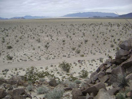 To the east sit the Kelso Dunes