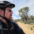 I'm still wearing my sweater as I ride along the Wee Thump Wilderness' northern boundary