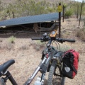 It turns out that the short dead-end road ends at a guzzler (a contraption for storing rain water for later use by wildlife)