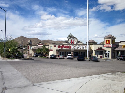 Of course, there's a casino next door (this is Nevada!) and it has a McDonald's, the only fast food in town