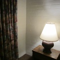 After a bla meal at McDonald's, I settle in for an evening of TV and writing notes in my brick-walled room