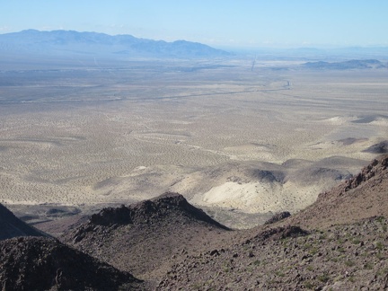 Delicious views as I arrive at a saddle high up in the Sleeping Beauty mountains