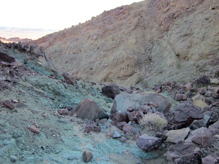 The Mojave Desert is full of interesting and colourful rocks and earth