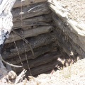 My first stop on the way up the hill is the upper shaft opening to the Bluejay Mine