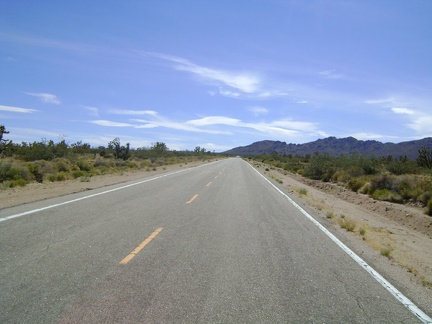 Onward and upward on the final three miles of climbing of Morning Star Mine Road