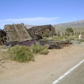 On my way out of "town," I'll check out these collapsing old houses just up the road from the Cima store