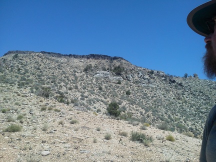 As I reach a saddle between Twin Buttes North and Table Mountain, it looks like Table Mountain isn't that far away