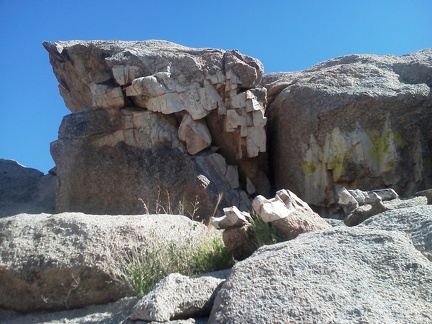 False-teeth rocks on the plateau between Table Mountain and Barnett Mine