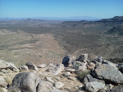 One last vista down into Woods Wash before starting the climb back down