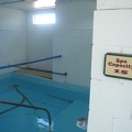 Outside the men's "cool pool" at Tecopa Hot Springs campground