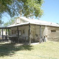 Former ranger station next door to the Crowbar Café in Shoshone