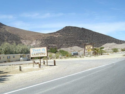 On the way out of Shoshone toward Death Valley, northbound on Highway 127