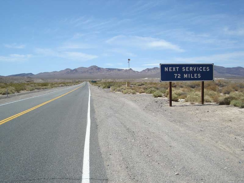 I begin the gentle westward climb up Highway 178 into Death Valley National Park