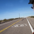 Back on old Route 66!  Only another 40 miles or so until I reach Barstow, my destination for the day