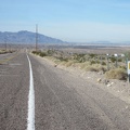 This stretch of old Route 66, heading into Newberry Springs, parallels the I-40 freeway, clearly visible to my right