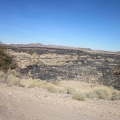 I pass a lava field along old Route 66 east of Newberry Springs