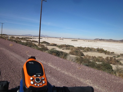 Near the lava field east of Newberry Springs is the end of Troy Dry Lake