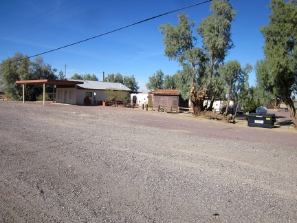 I enjoy looking at this well-kept property in Newberry Springs when I pass by; perhaps a former gas station