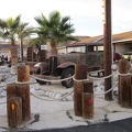 I arrive at the Route 66 Motel in Barstow and its collection of old cars 'n' such, and check in for another night