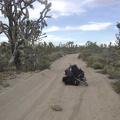 The last mile or two of Death Valley Mine Road is very sandy in places, in addition to being slightly uphill