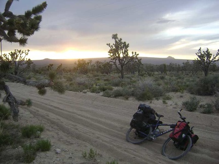 Dragging the 10-ton bike through the sand is quite tiring and I'm expending a lot of energy here