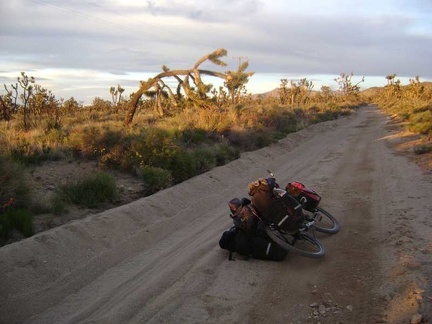 For a few minutes, that famous orange light of desert sunset oozes across the land