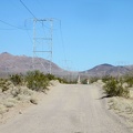 OK, the pavement has departed, and I'm headed up into the Cady Mountains on dirt and gravel