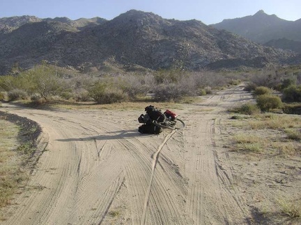 Almost at Coyote Springs!