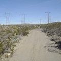 The power-line road crosses Kelbaker Road and I get back on pavement here