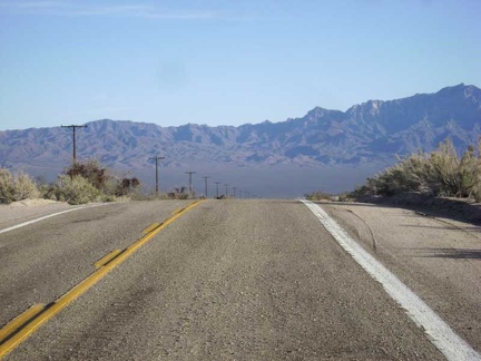 Most of this Kelbaker Road descent is fairly gradual as it drops into the Kelso Valley