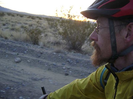 It's a race against time as I ride up Kelbaker Road toward Kelso Dunes