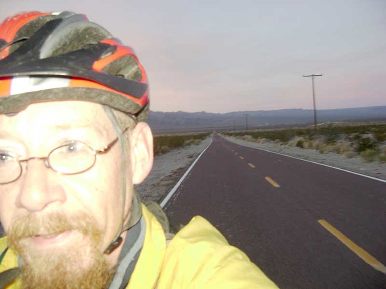 Getting darker as I climb Kelbaker Road toward Kelso Dunes Road