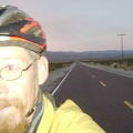 Getting darker as I climb Kelbaker Road toward Kelso Dunes Road
