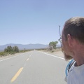 I've made my left turn on Ivanpah Road, which heads south for three miles