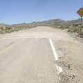 I ride another 2.5 miles up Ivanpah Road, climbing 400 feet in the process, and then the pavement ends