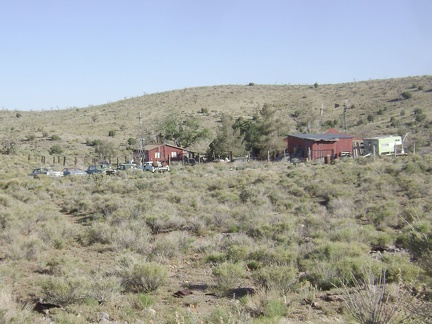 It's hard to tell from a distance if this property at Barnwell is still inhabited