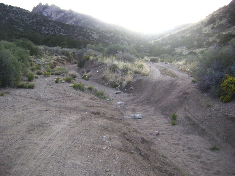 The old road isn't getting any better as it makes its way up Keystone Canyon!