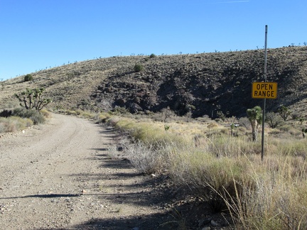 Open range on Hart Mine Road