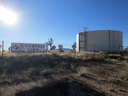 I pass Waterwell Farm, which appears to be a defunct modern water reservoir