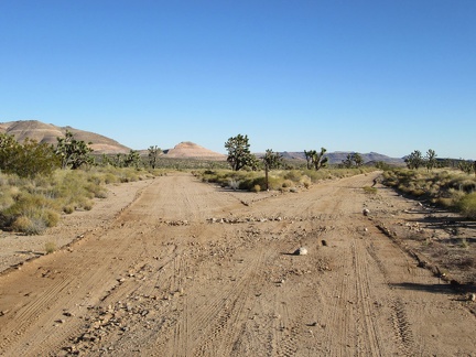 As I approach the Castle Mountains, the choice of possible routes to follow increases