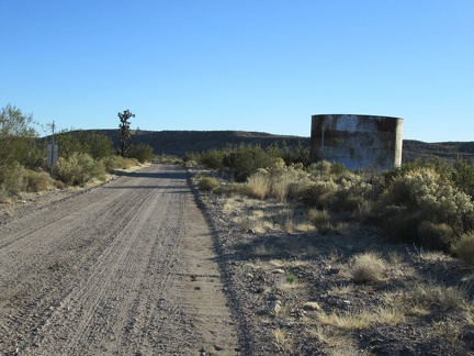 I come across another old reservoir along Hart Mine Road