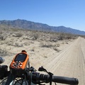 Just  ahead on the other side of the tracks is the old Ivanpah store, which means this segment of today's ride is ending
