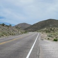 I approach Crescent Pass on Nevada 164, whose high point is at about 4870 feet elevation