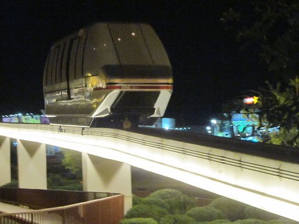 After settling in at my hotel room at Whiskey Pete's Casino, I ride the monorail across the freeway to the other two casinos