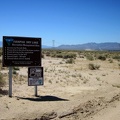 Just outside Primm is one of the entrances to the Ivanpah Dry Lake recreation area