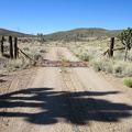 A cattle-guard marks my entry into the McCullough Mountains area