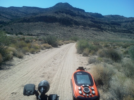 I've ridden Woods Wash Road quite a few times while camping here this past week; this is my final commute out of the area