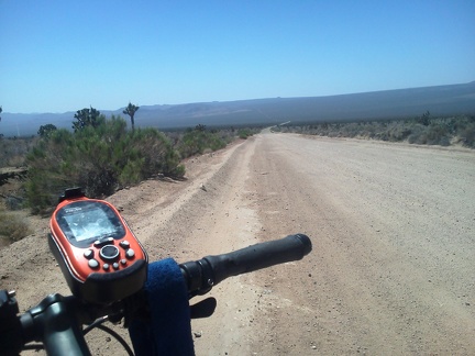 I have a 700-foot elevation drop ahead of me here on the west end of Cedar Canyon Road